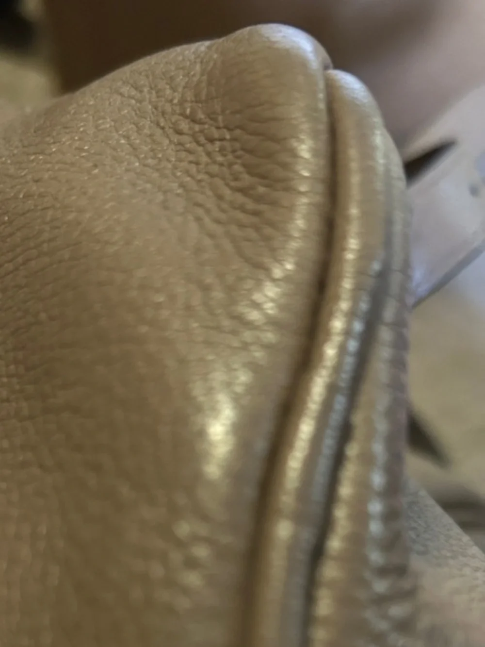 Michael Kors Pebbled Leather Backpack in Taupe